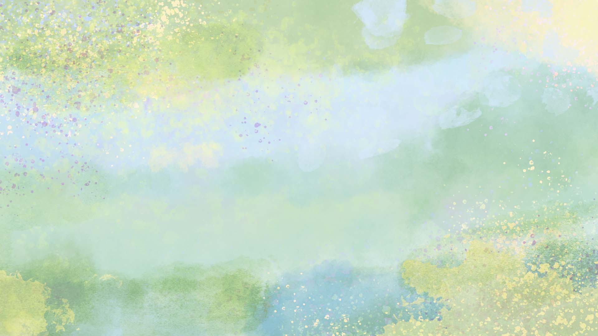 green watercolor paint