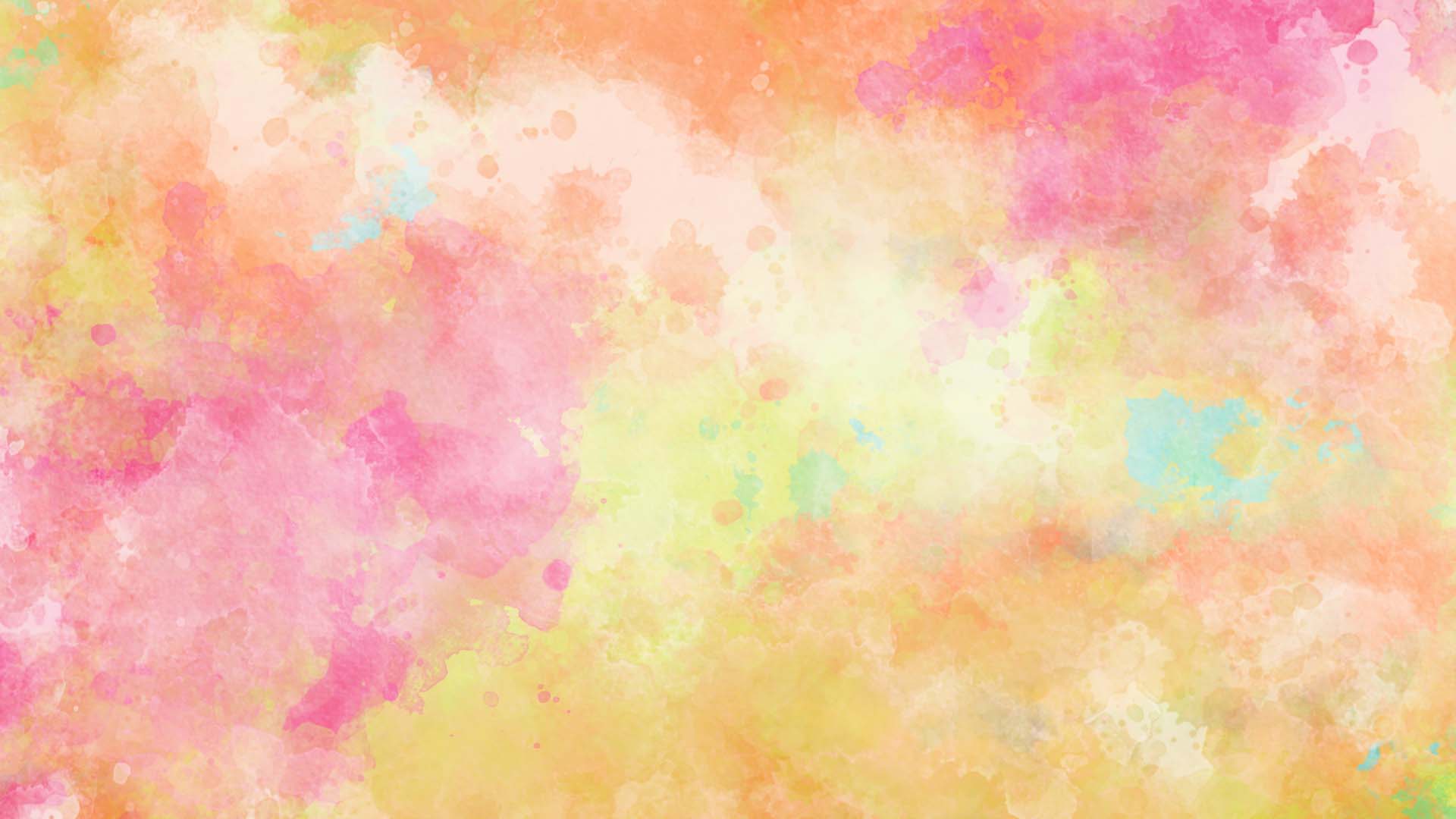 orange watercolor paint